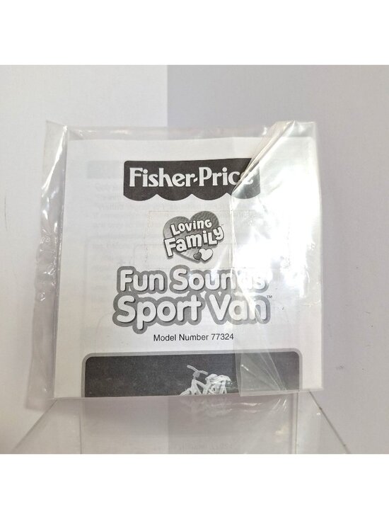 Fisher Price Other - Loving Family Fun Sounds Sport Van Instruction Manual Only Fisher Price